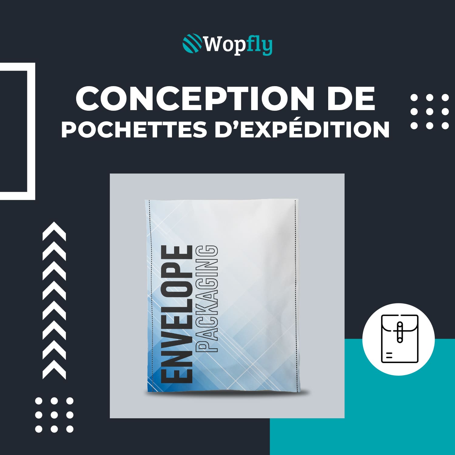 Conception De Pochette D’expédition Personnalisée