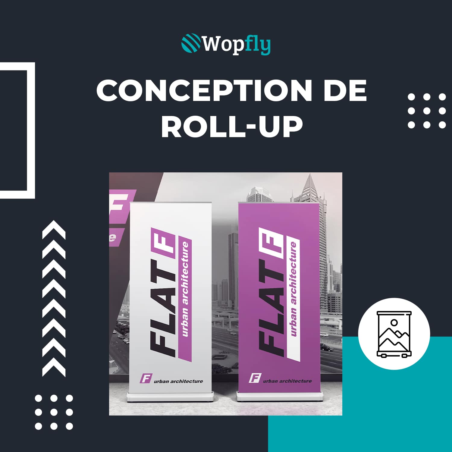 Conception De Roll-up Sur-mesure