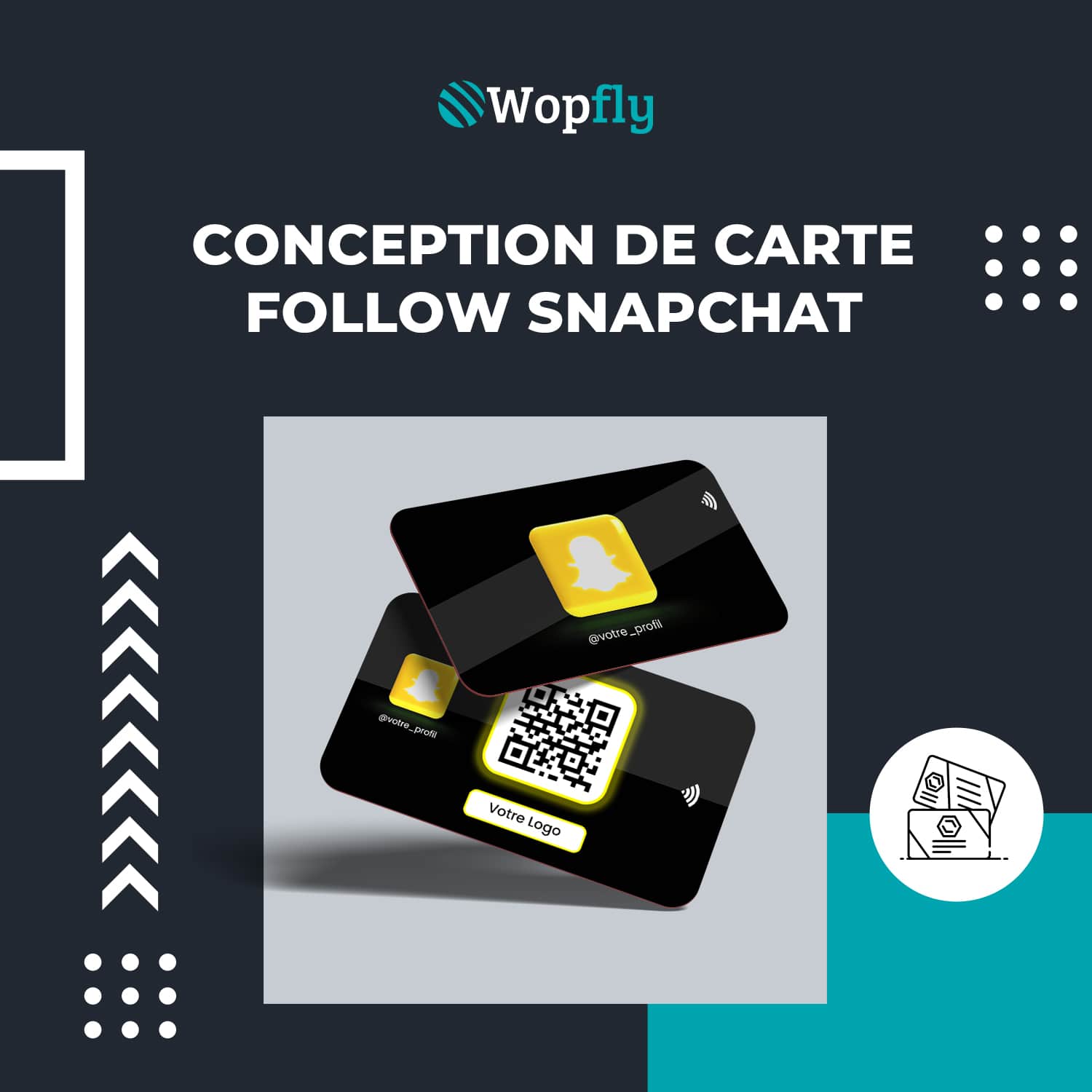 Carte Follow Snapchat Connectée Et Sans Contact